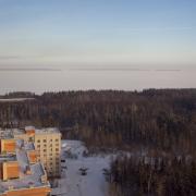 Вид на озеро от дома №25 по ул. Кемской